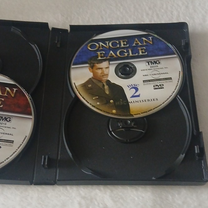 Timeless Media Group Once an Eagle DVD Widescreen Mini Series Glenn Ford 2010