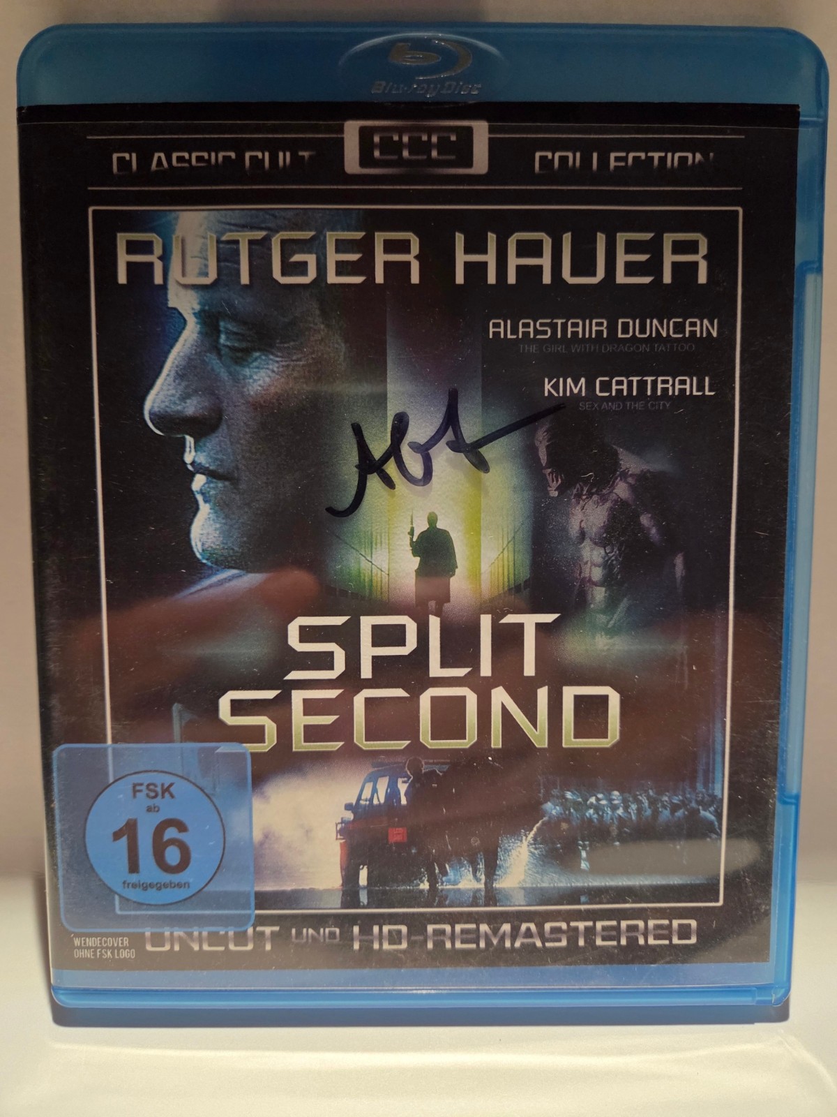 Split Second (Blu-Ray, 2015, Digidreams Studio) Uncut And Remastered German