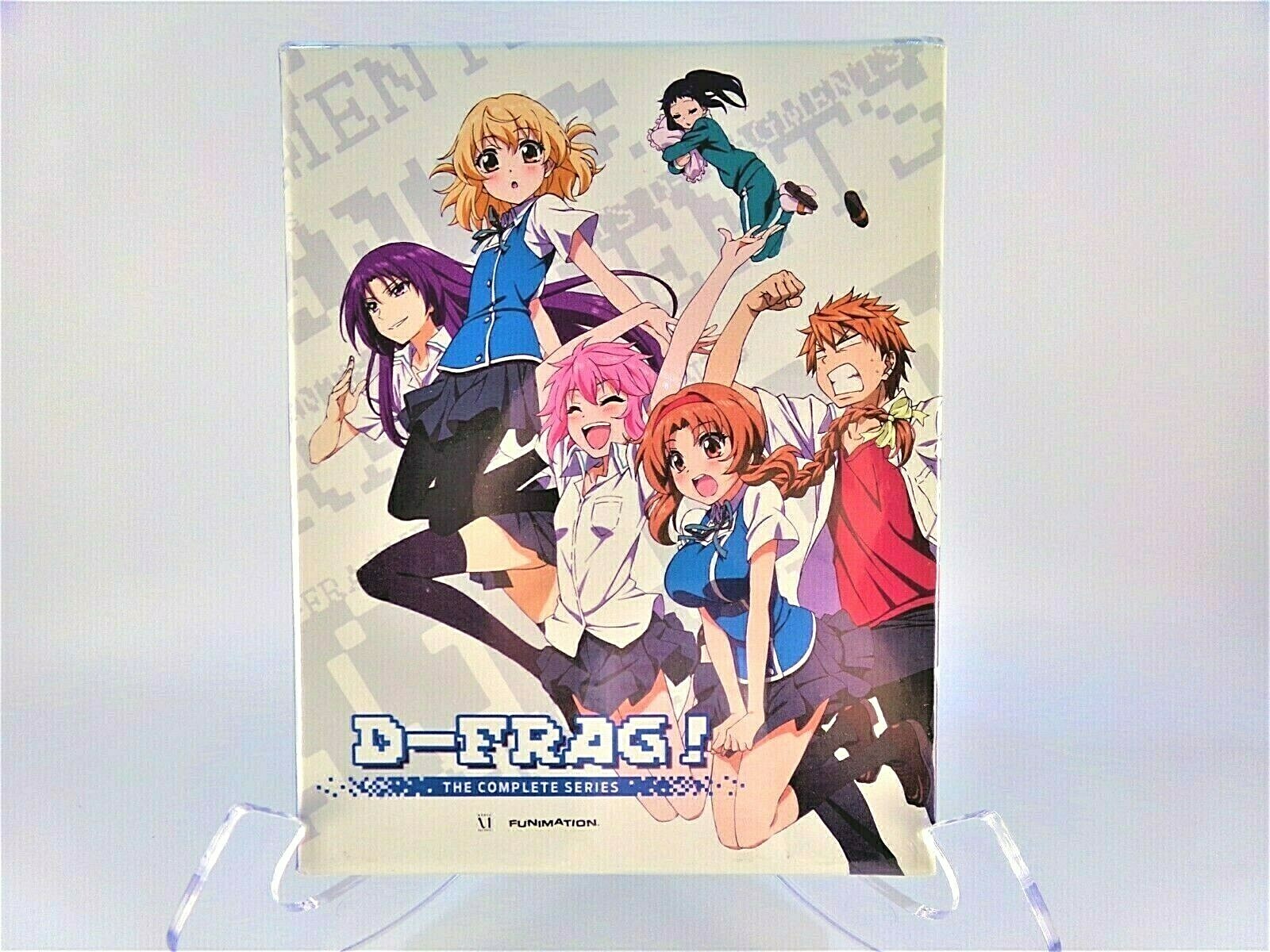 D-Frag: The Complete Series (Blu-ray/DVD, 2015, 4-Disc Set, Limited Edition)
