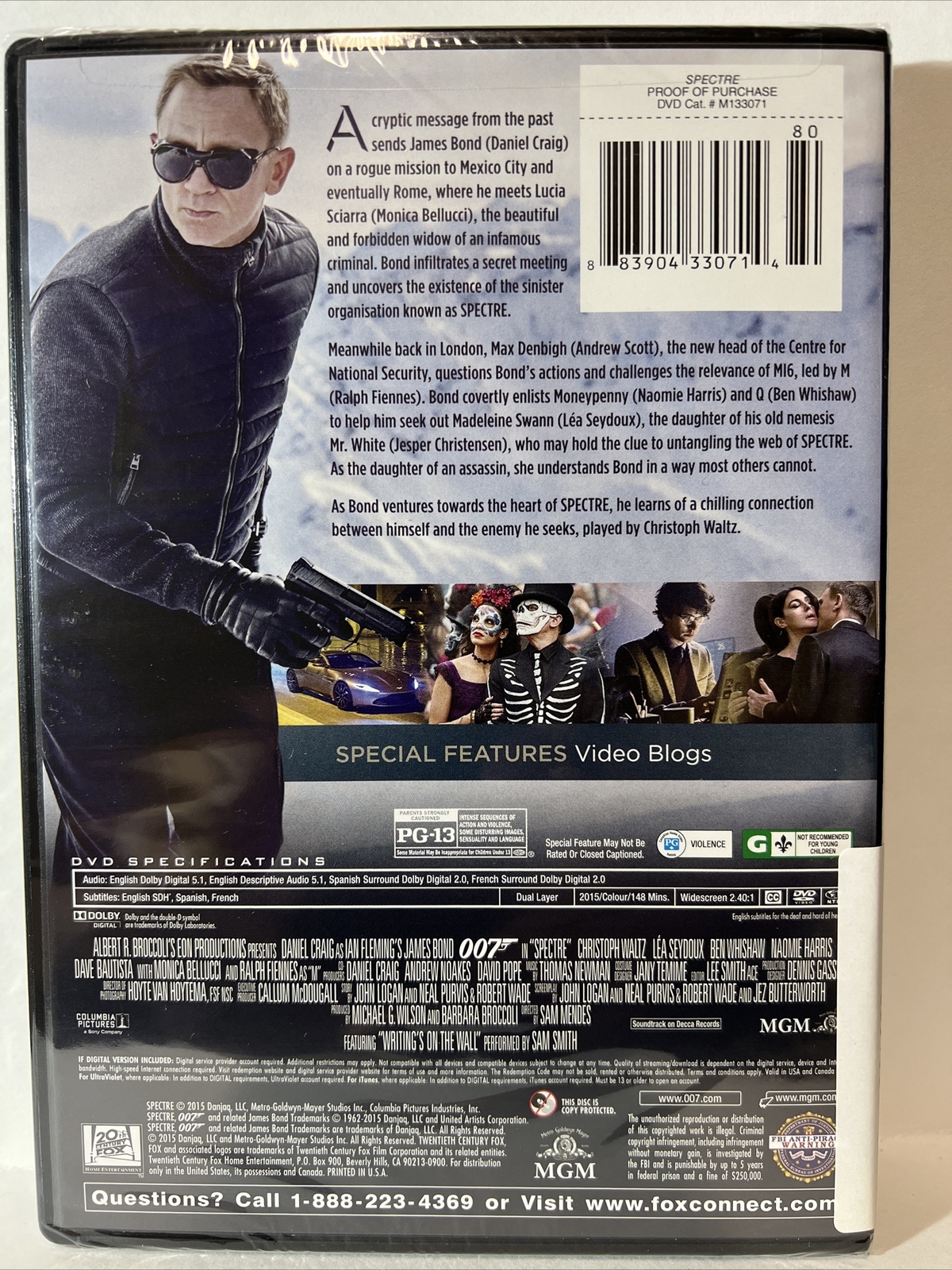 Spectre (DVD, 2015)