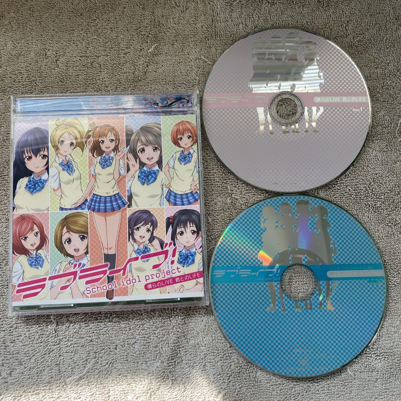 Love Live μ’s CD+DVD Anime Music School Idol Project Life LACM-4738 Japan Import