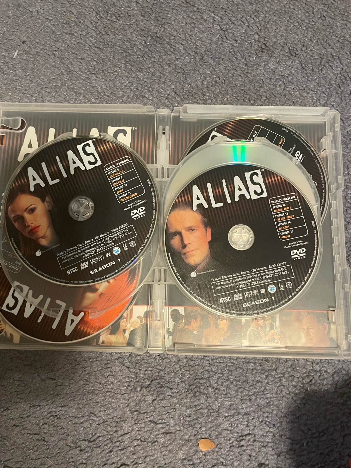 ABC Stud First Season DVD 6-Disc MISSING THE SECOND DVD OF THE SET