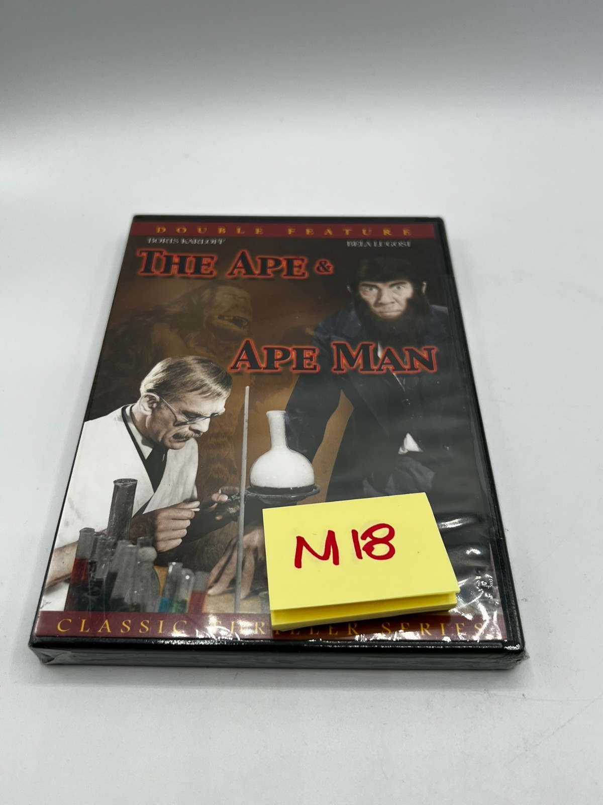 The Ape & Ape Man Double Feature DVD Boris Karloff, Bela Lugosi NEW SEALED