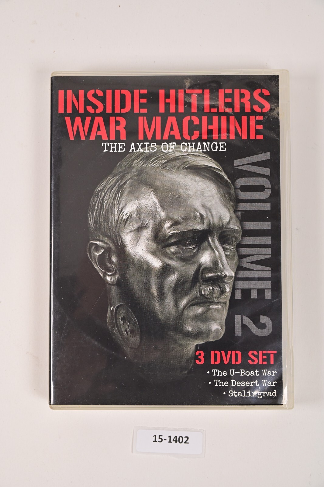 INSIDE HITLER’S WAR MACHINE, VOL.2: AXIS OF CHANGE – 3 DVD Set – USED, VERY GOOD