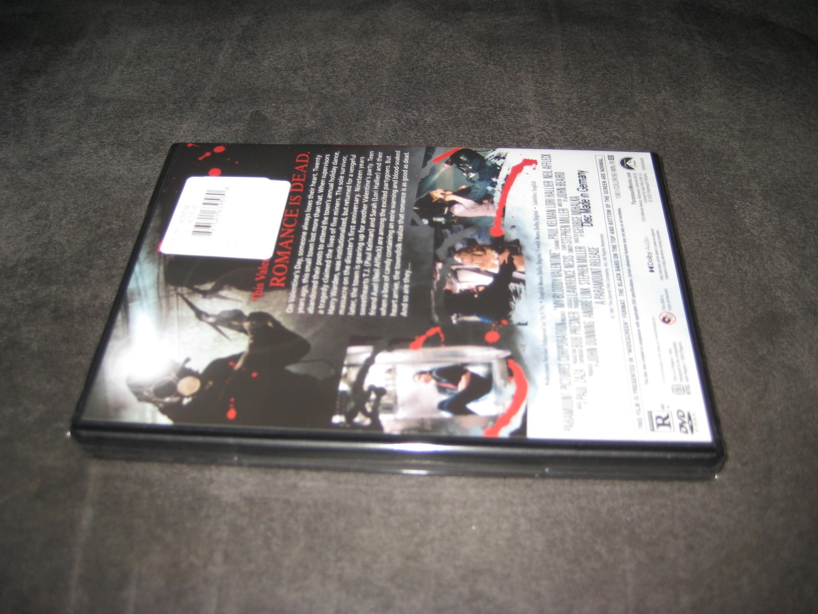 MY BLOODY VALENTINE (DVD 2020) BRAND NEW – RATED R – WIDESCREEN – HORROR – DRAMA