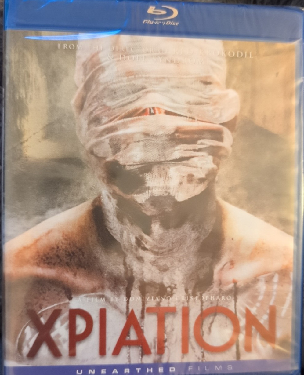 Xpiation Blu-ray Domiziano Cristopharo Brand New Unearthed Films Extreme Horror