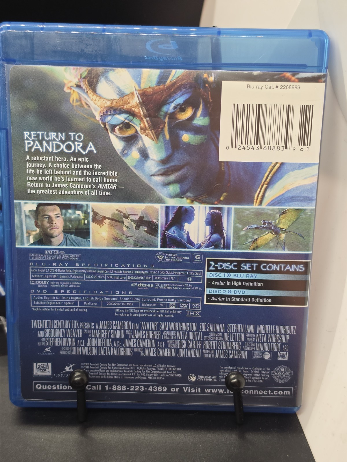 James Cameron’s Avatar (Blu-ray/DVD With Slipcover)