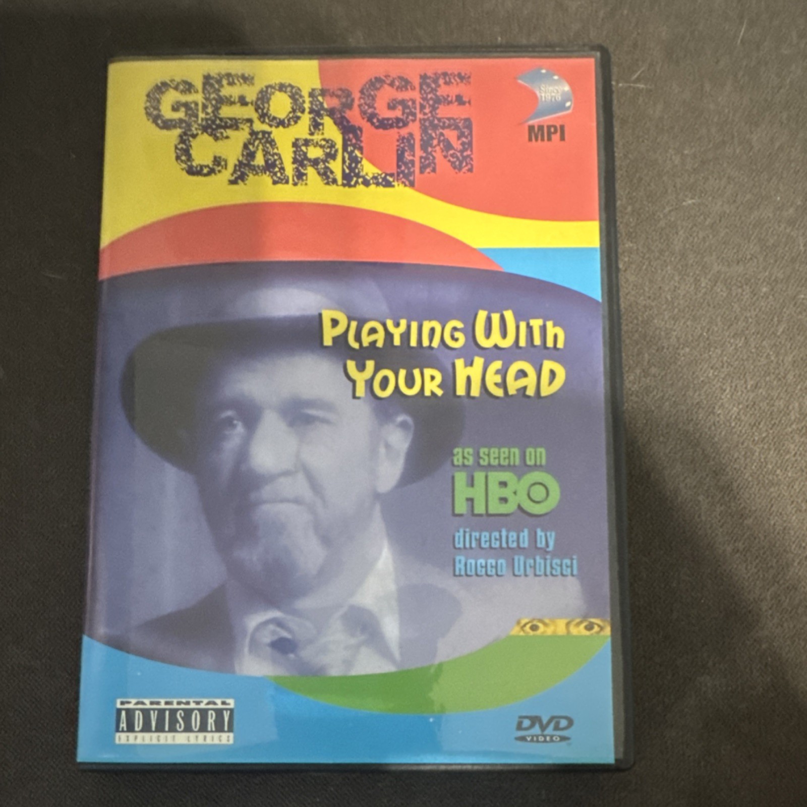 MPI Home Video George Carlin: Playin’ with Your Head DVD – Rocco Urbisci Comedy