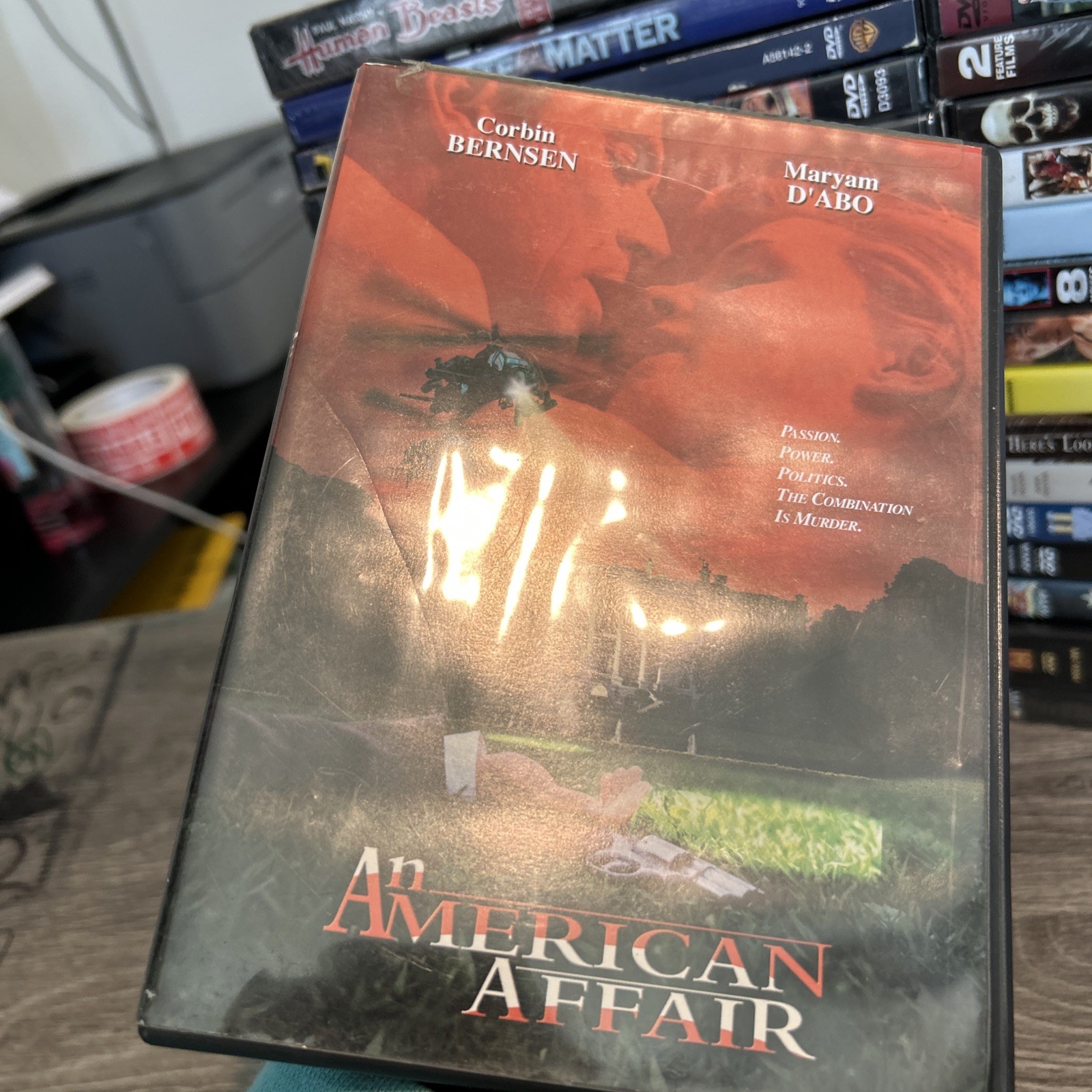 An American Affair (DVD 1999) York Entertainment, Indie Political Drama / M