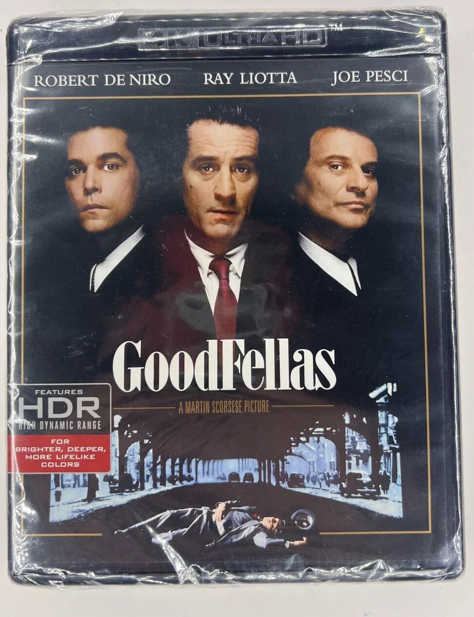 NEW – Goodfellas (4K Ultra HD Blu-Ray) — Robert De Niro Ray Liotta Joe Pesci