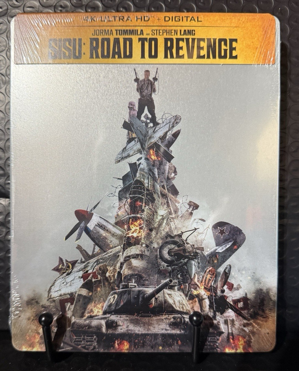SISU: ROAD TO REVENGE (4K UHD + DIGITAL* – LIMITED EDITION STEELBOOK)