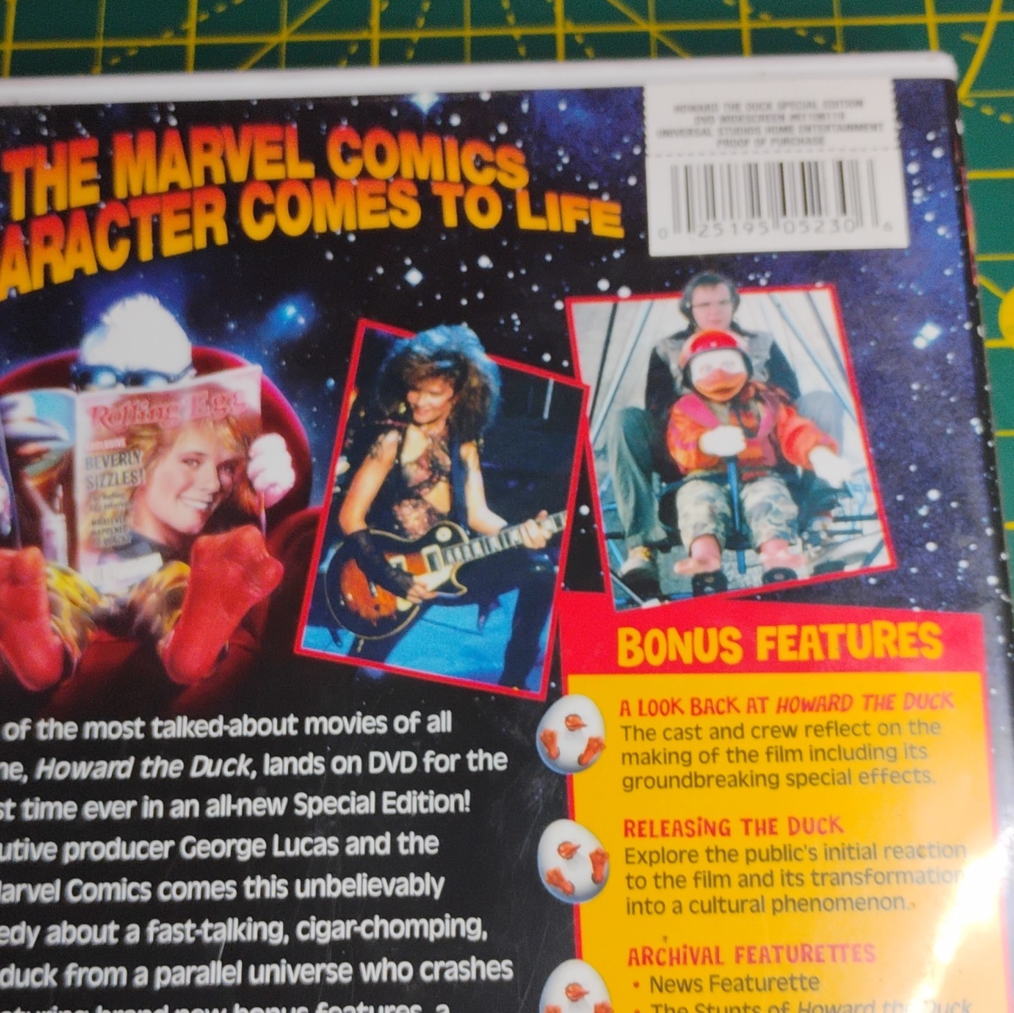 Universal Studios Howard the Duck DVD Special Edition PG 110 min Huyck