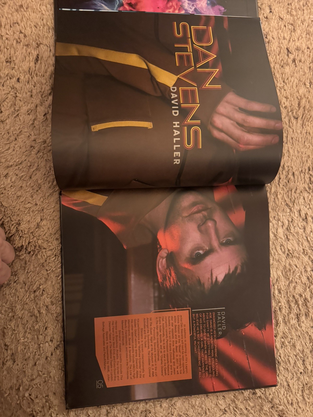 Marvel’s Legion: FX TV Series Very RARE promo book