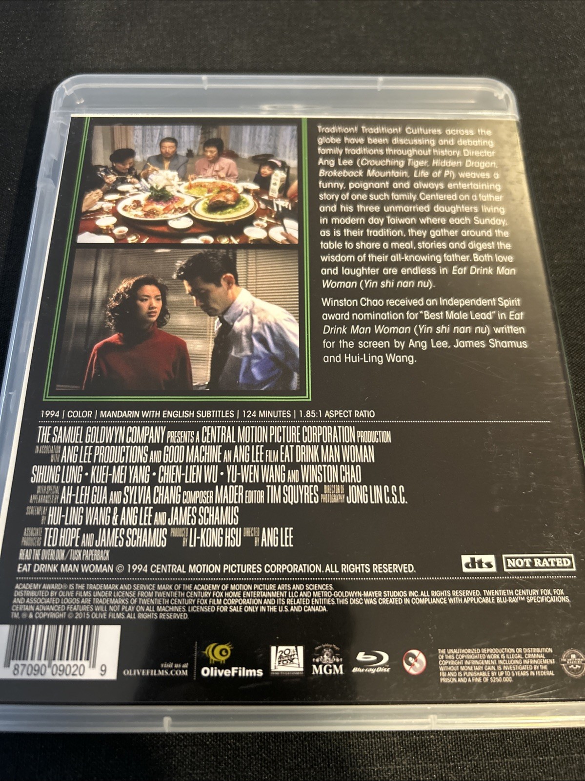 Eat Drink Man Woman 1994 Blu-Ray Olive Ang Lee