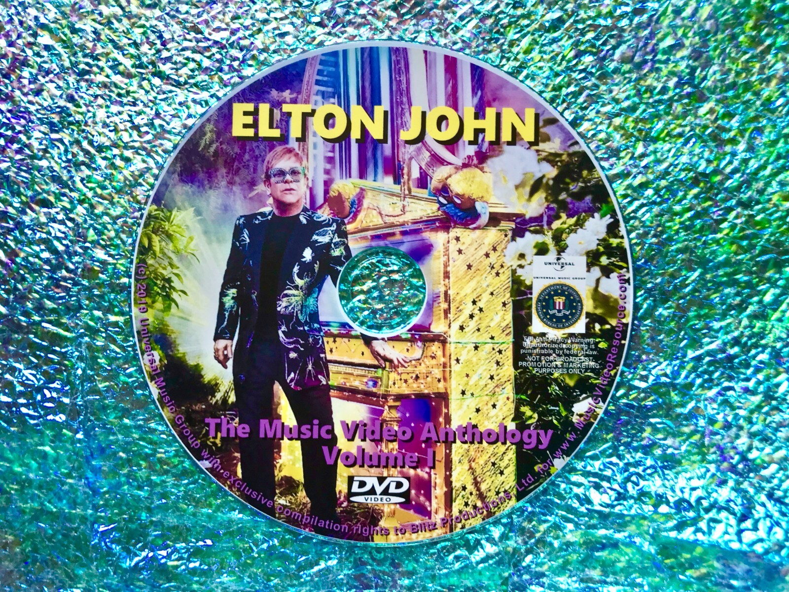ELTON JOHN The Music Video Anthology 1969 to 2021 7 DVD Set 189 MUSIC VIDEOS