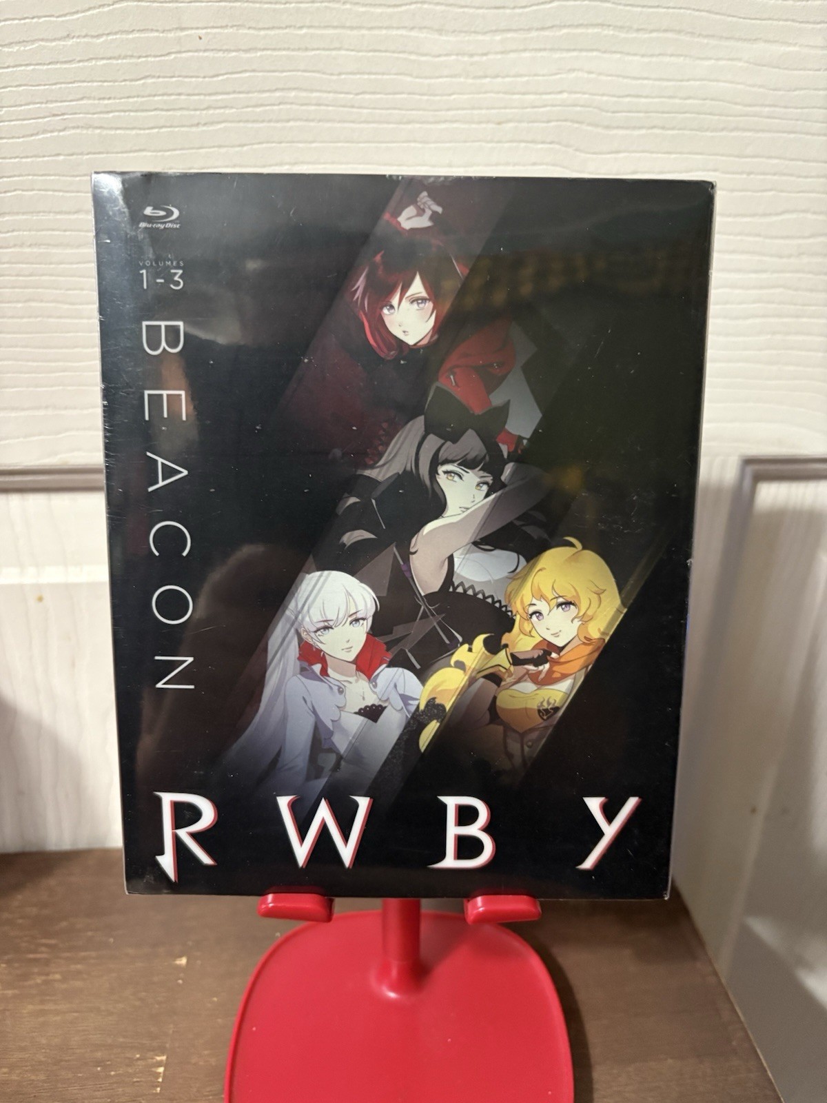 RWBY Volumes 1 2 3: Beacon Bluray Steelbook w/ Sealed Plastic Slipcover *OOP*