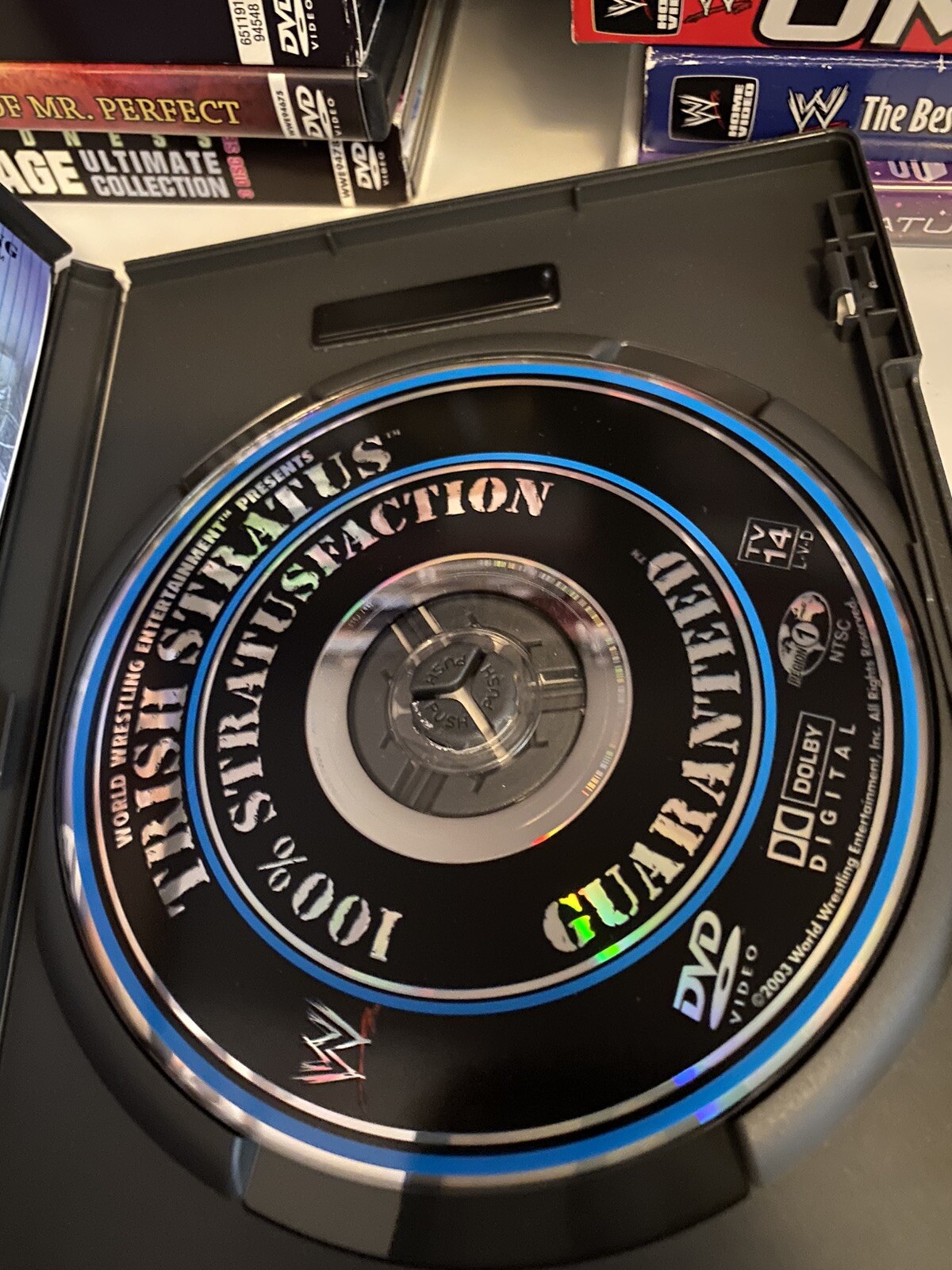 WWE Trish Stratus 100% Stratusfaction Guaranteed DVD set