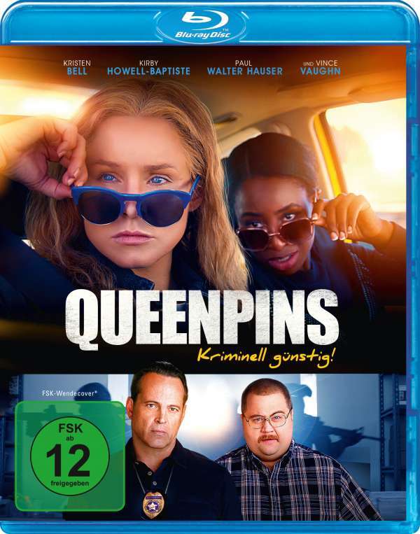 QUEENPINS (2021) Kristen Bell Blu-Ray BRAND NEW (German Package/English Audio)