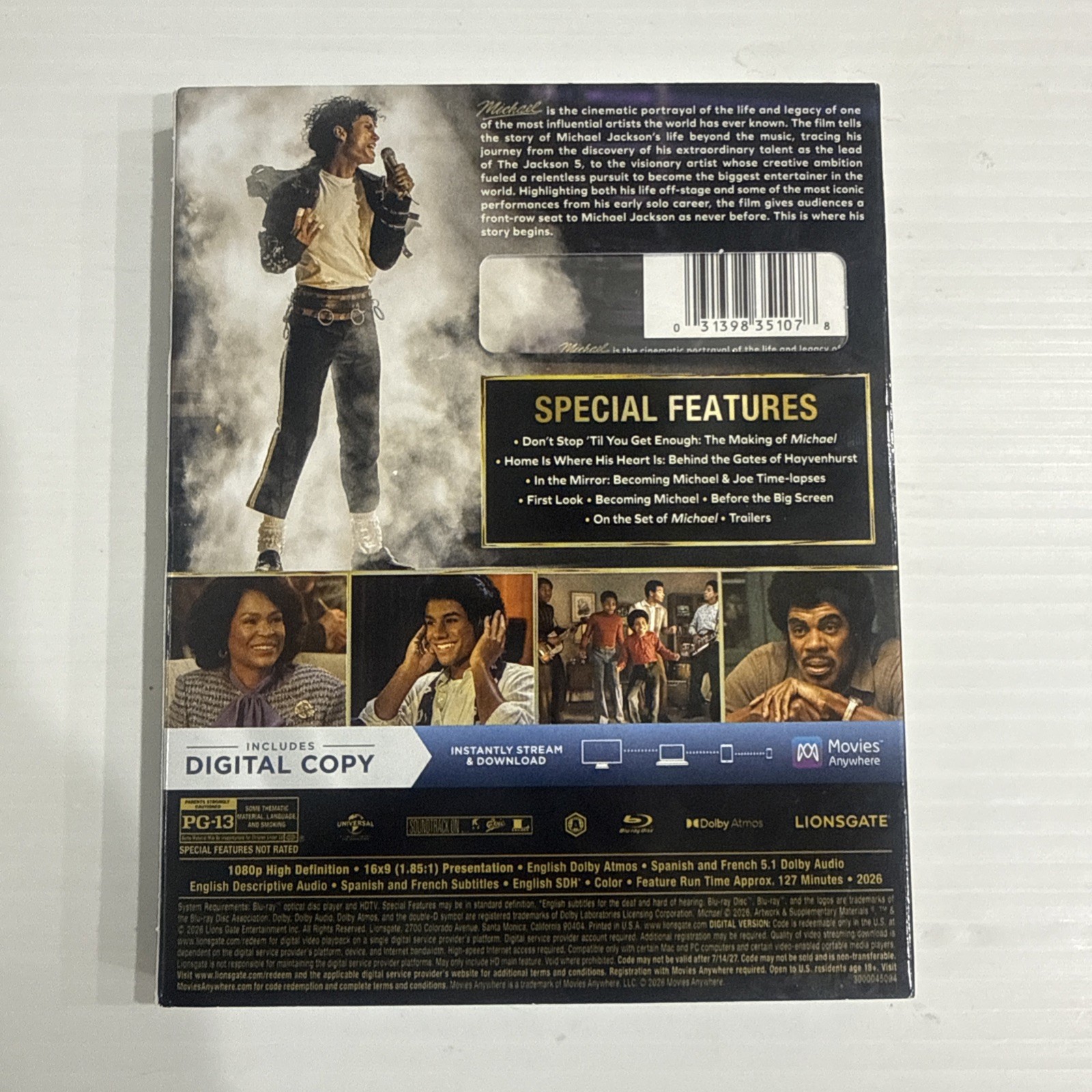 Michael Blu-ray + Digital HD BRAND NEW SEALED WITH DIGITAL HD