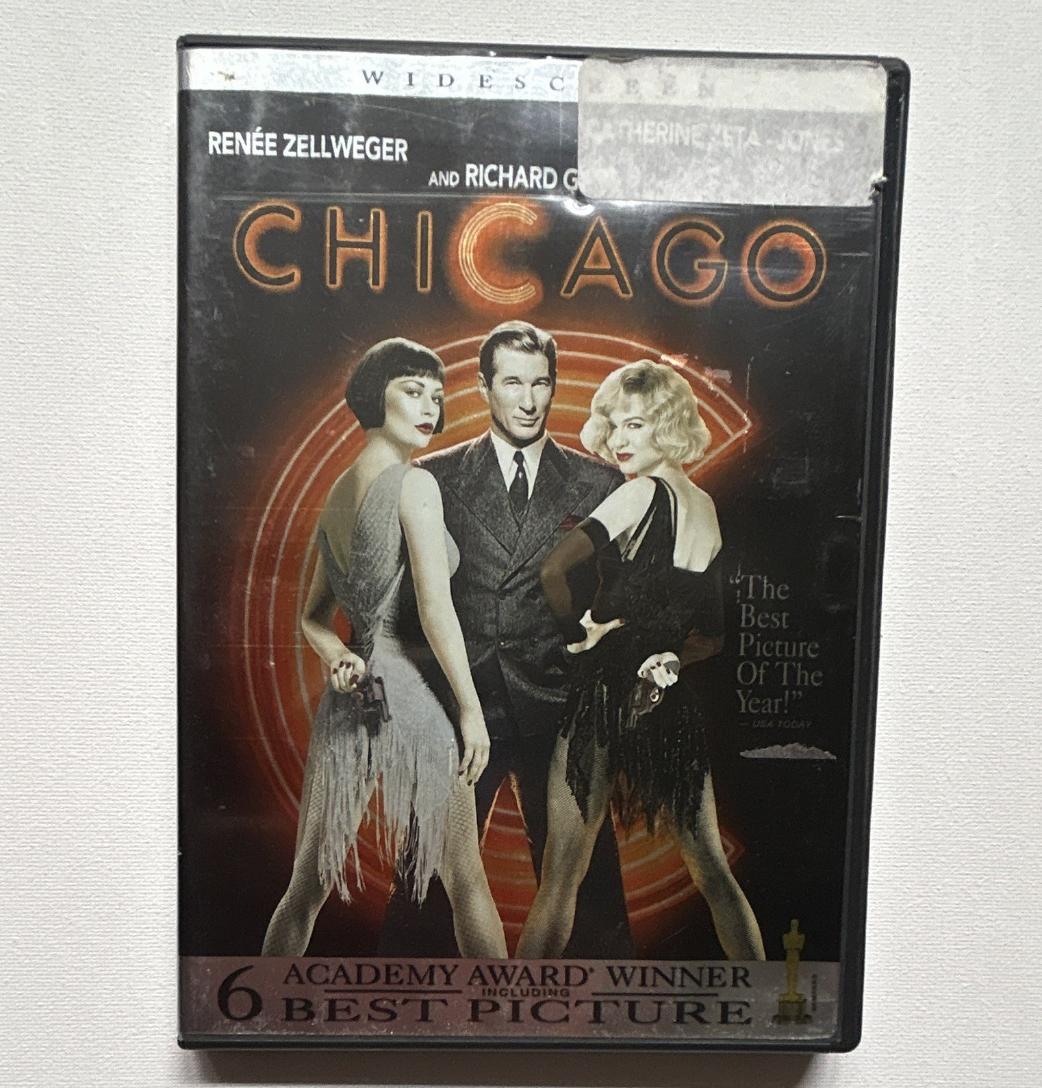 Miramax Chicago DVD 2002 PG-13 Widescreen Commentary 113 Min Rob Marshall