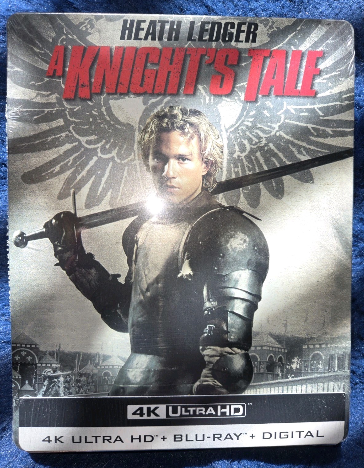 NEW A Knight’s Tale 4K SteelBook UHD Blu-ray [2001] No Dent – Ships in Box