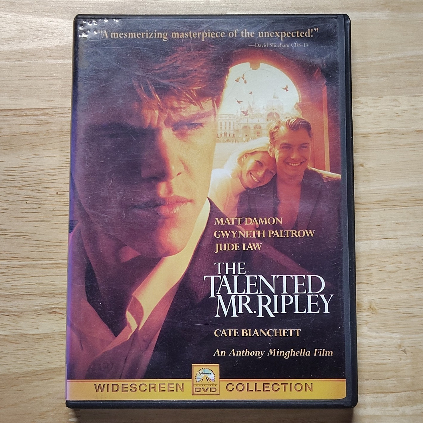 Miramax The Talented Mr. Ripley DVD Widescreen Commentary R Region 1 Damon