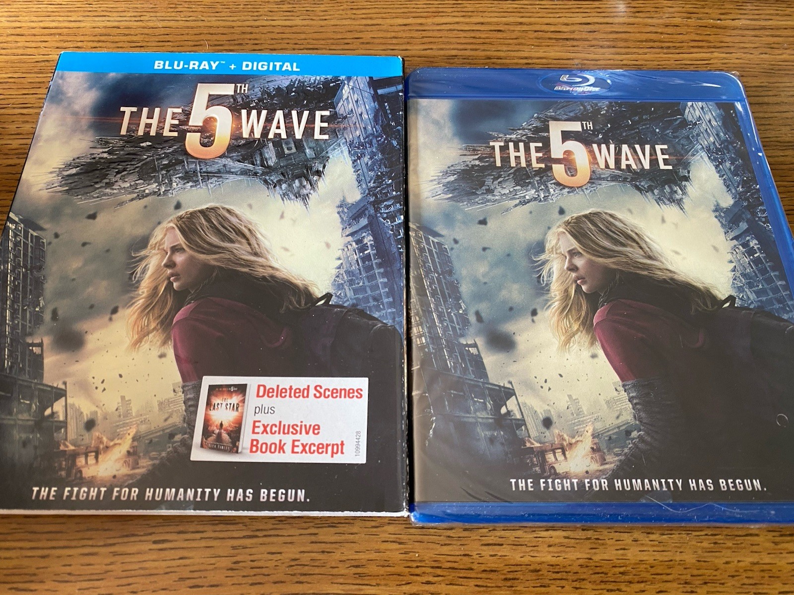 THE 5th WAVE – (Blu-ray, 2016) – Chloe Grace Moretz, Liev Schreiber – NEW