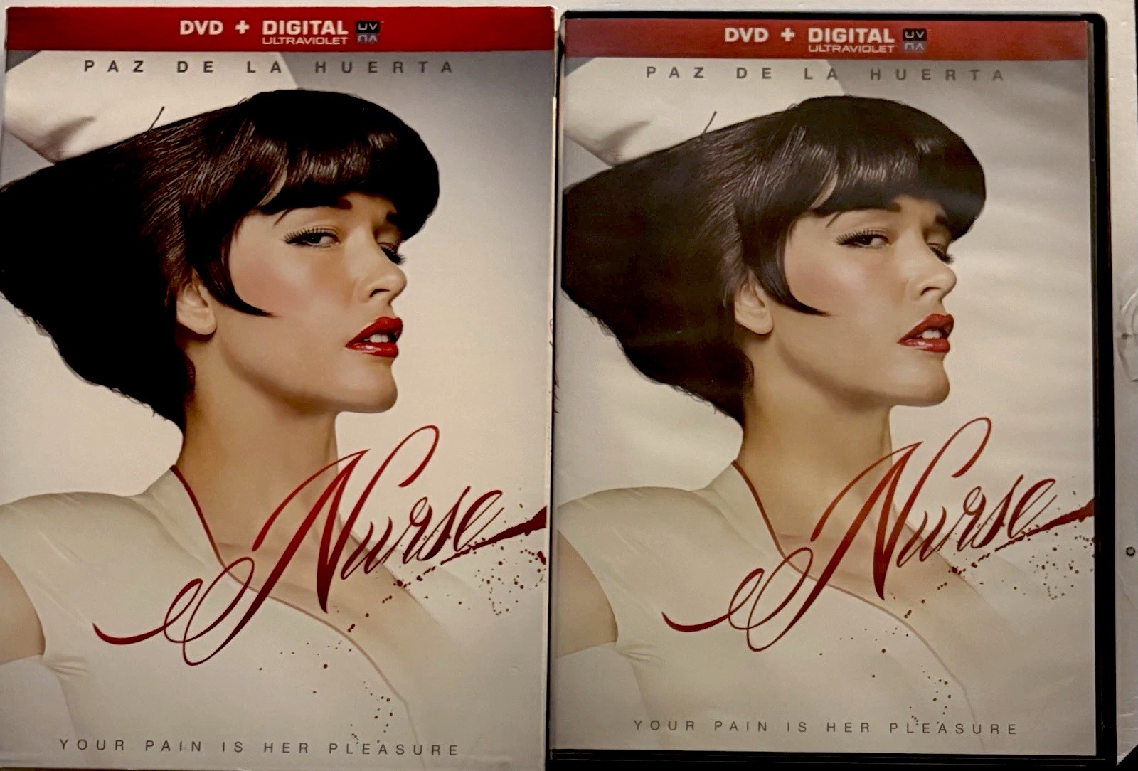 Nurse (DVD, 2013) Paz De La Huerta Your Pain Is Her Pleasure With Slipcover