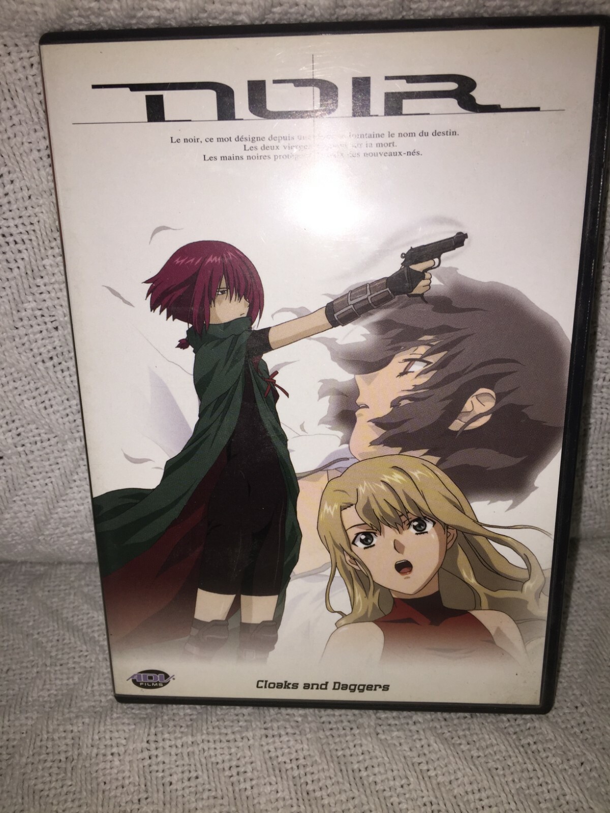 Noir – Vol. 6: Cloaks and Daggers (DVD, 2003) ADV Films 100 Minutes 4 Episodes