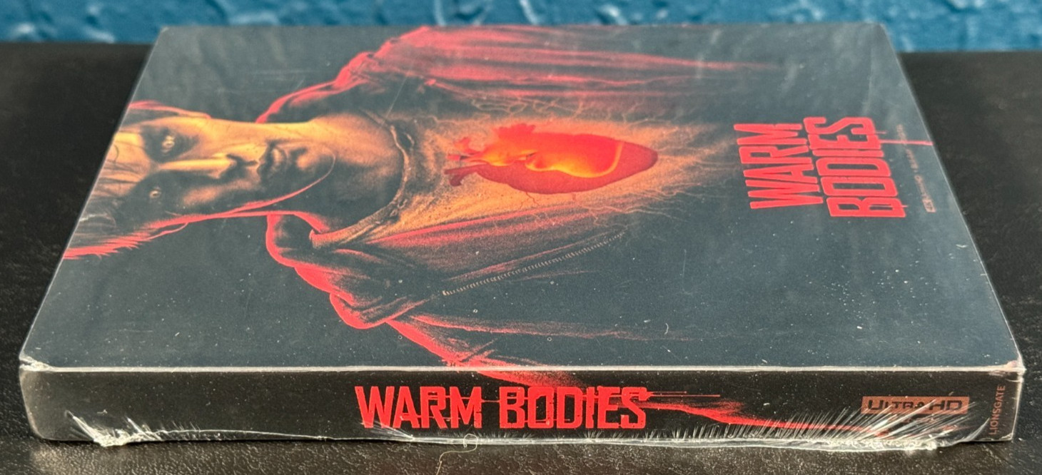 Warm Bodies (2013) Steelbook (4K UHD, Blu-ray) – New & Sealed