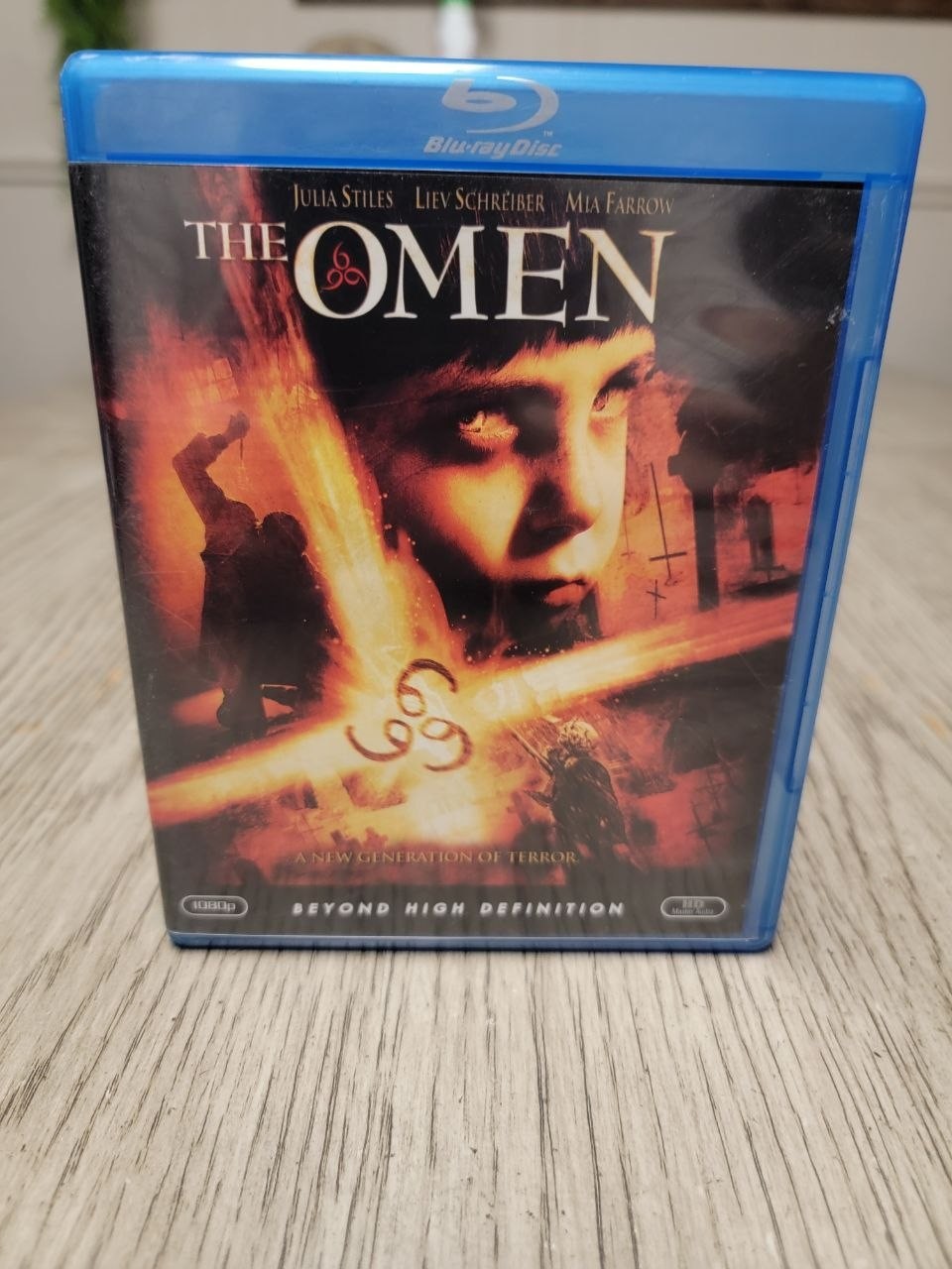 The Omen Blu Ray 2006 Remake Supernatural Horror Liev Schreiber *Buy2Get1Free*