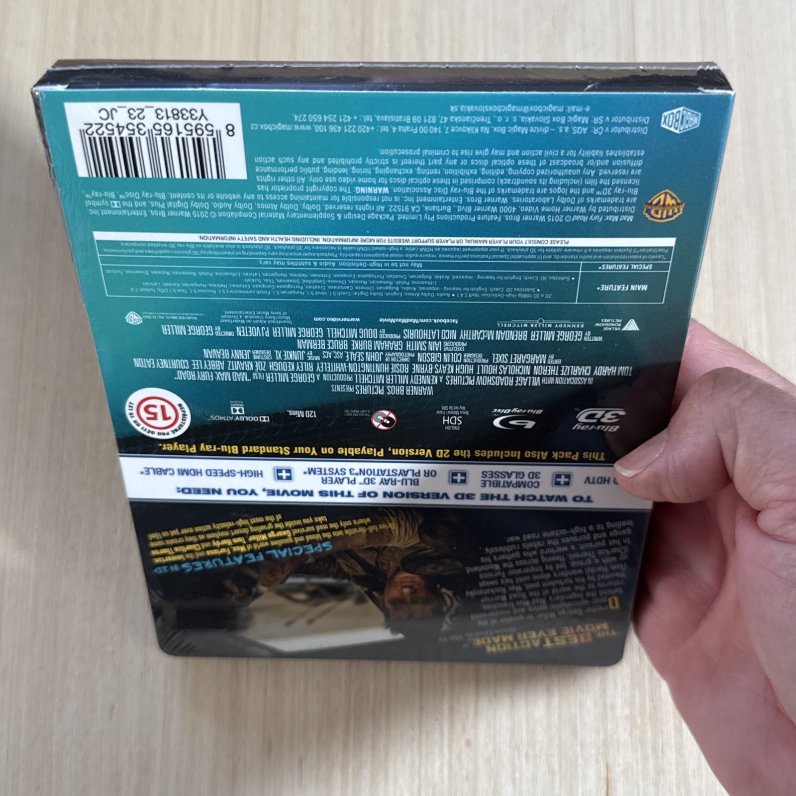 FILMARENA – Mad Max: Fury Road 3D Steelbook