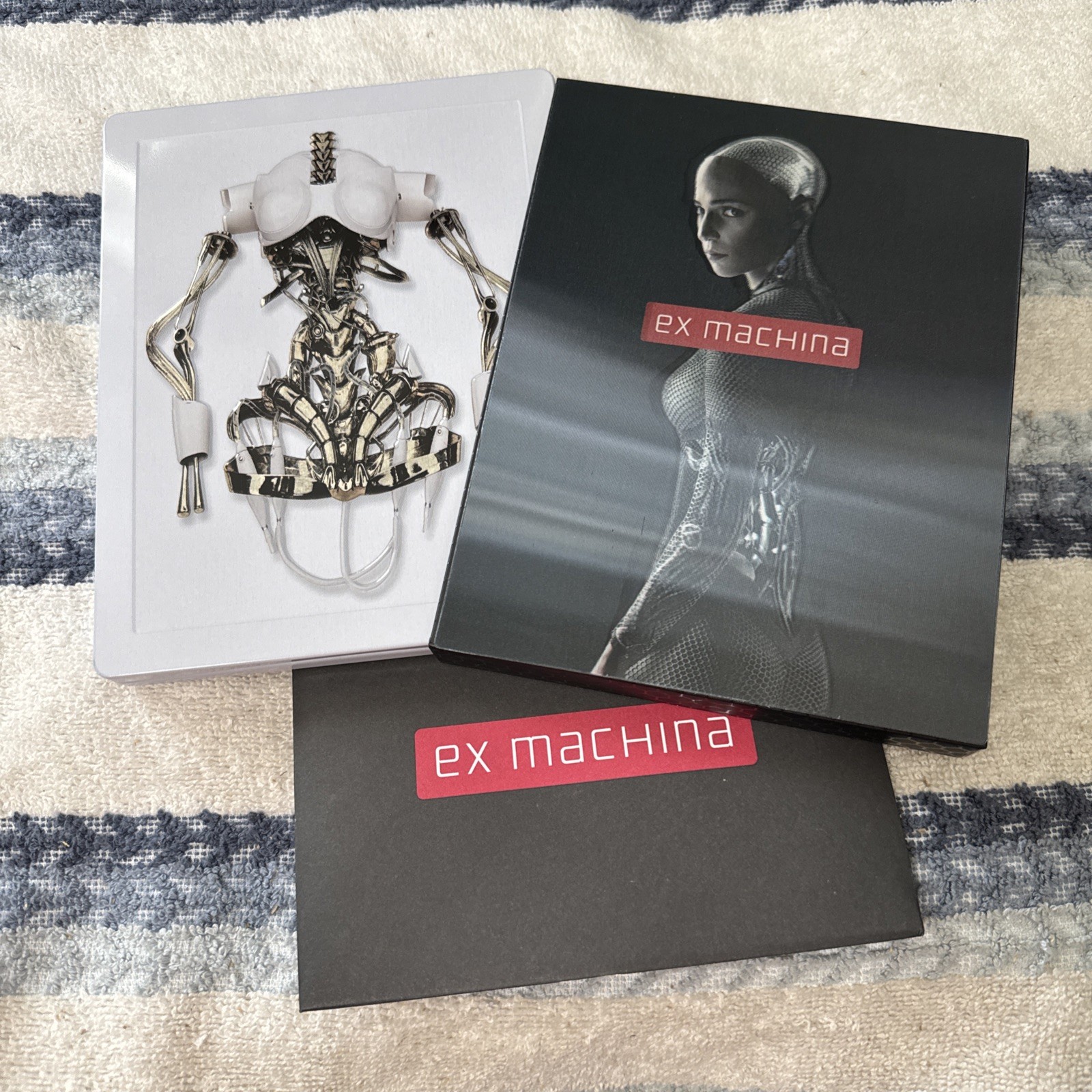 Ex Machina SteelBook Blu-ray (HD ZETA)[2015] No Dent – FULL SLIP LENTICULAR !