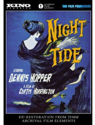 DVD Night Tide (1961) NEW Dennis Hopper