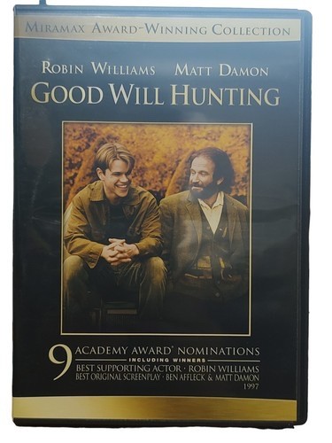 GOOD WILL HUNTING (DVD) VG Disc + Cover Art – NO CASE