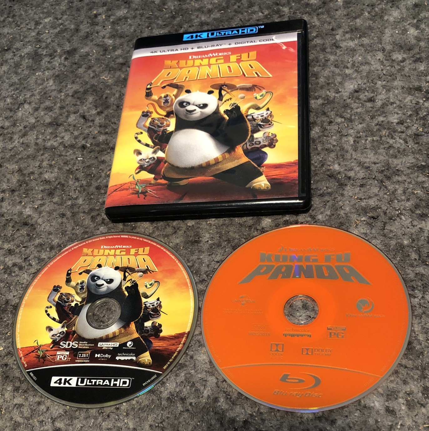 Kung Fu Panda (4K Ultra HD + Blu-Ray, 2008)