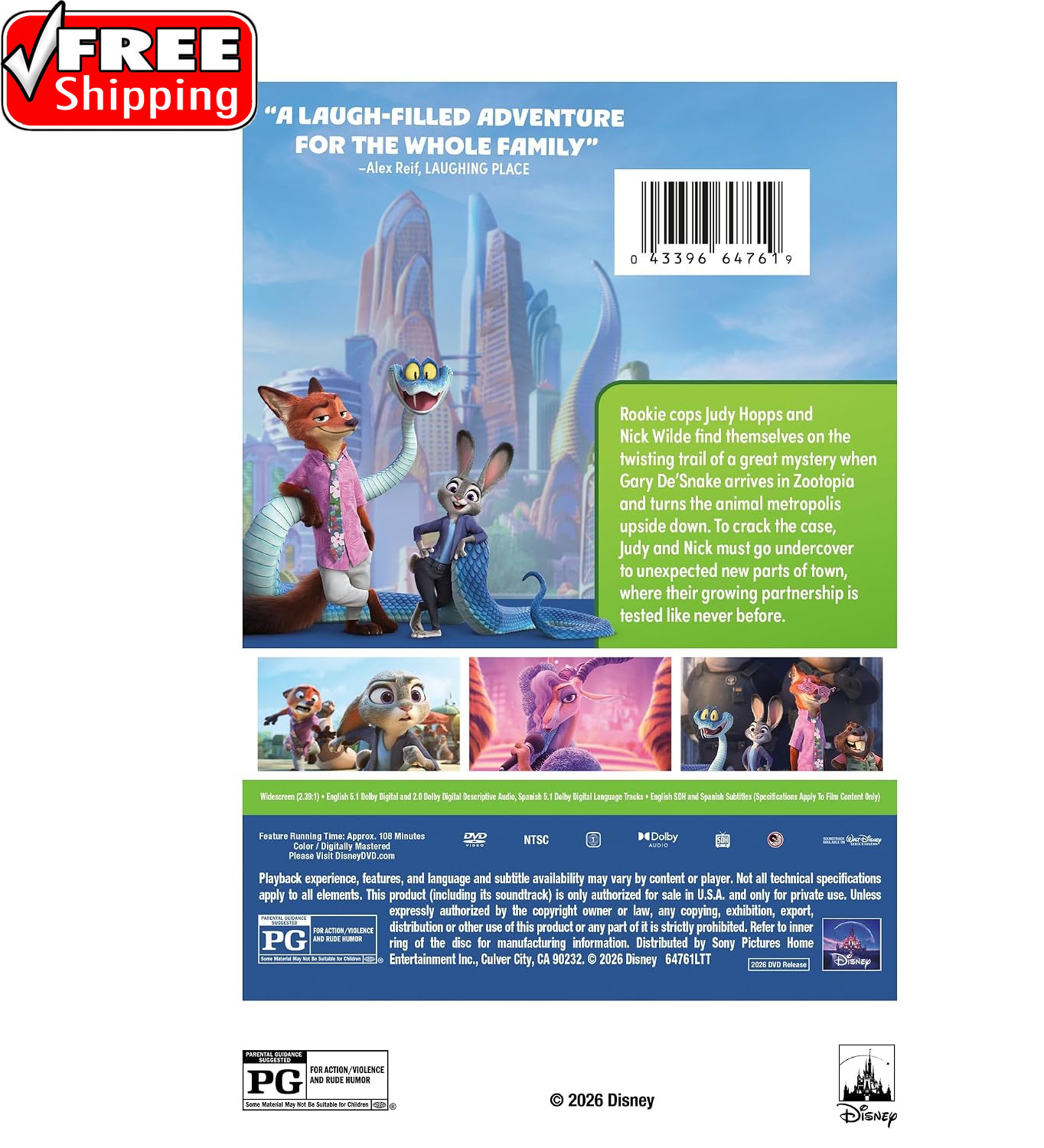 Zootopia 2 – DVD