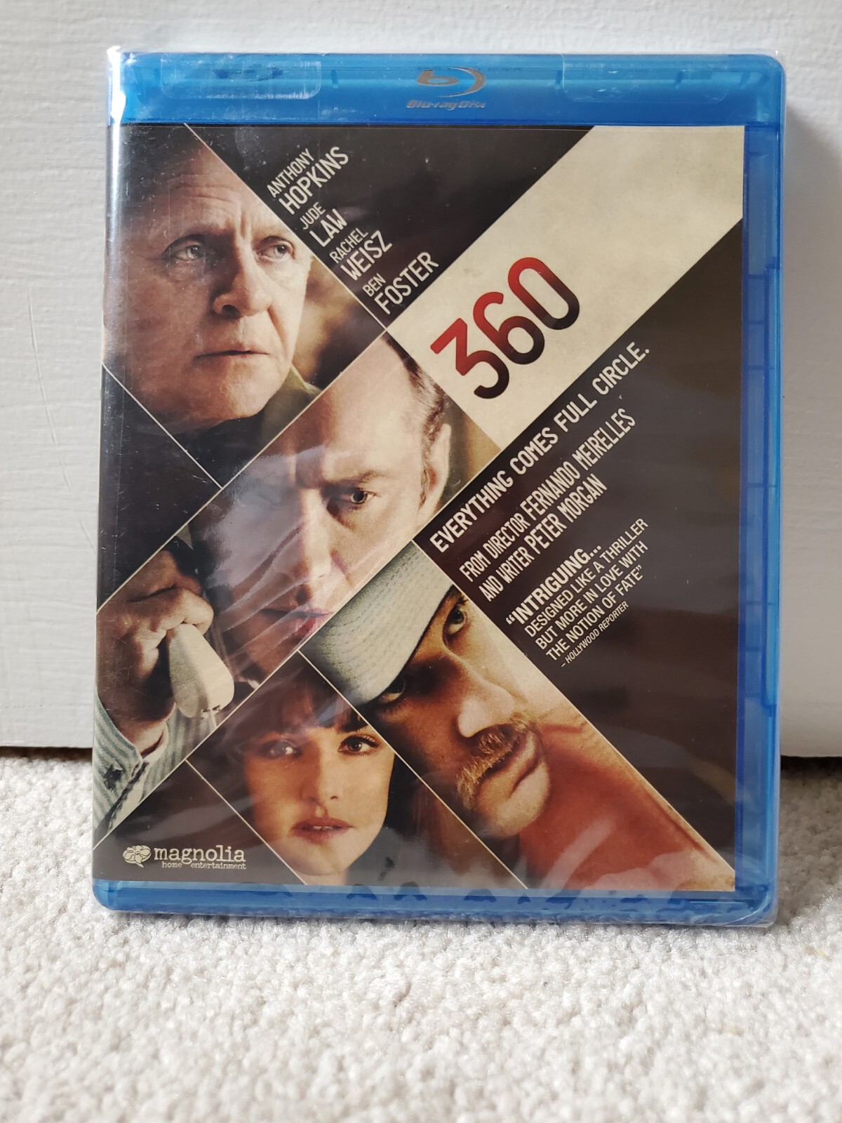 360 blu-ray Anthony Hopkins Jude Law New Sealed