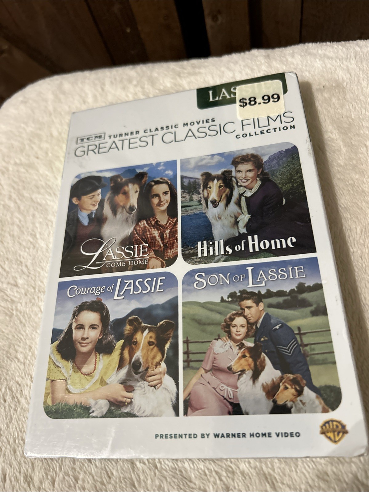 LASSIE 4-Film (sealed) 2-Disc DVD Set ~ TCM Greatest Classic Collection 2011 NEW