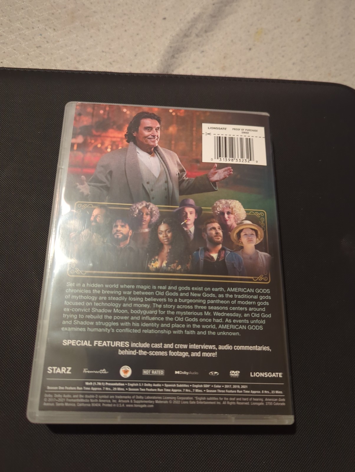 💥 American Gods: Seasons 1-3: The Complete Series