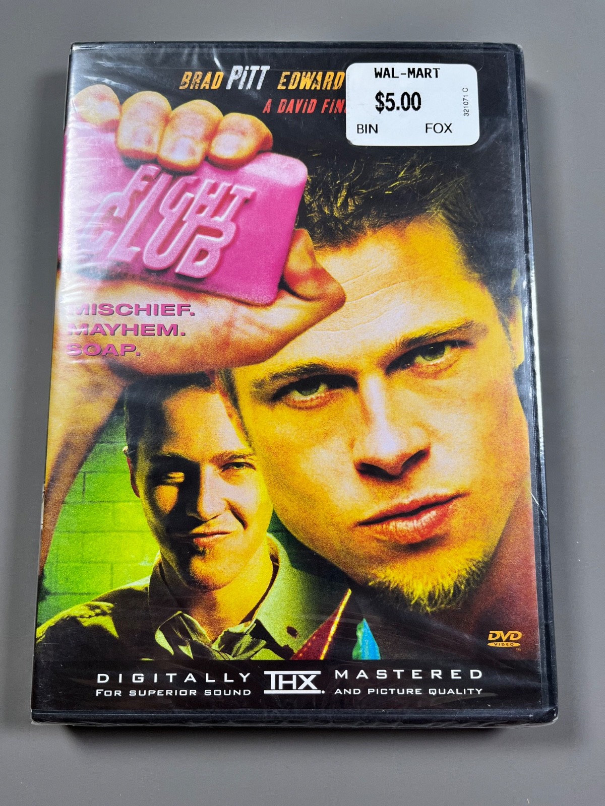 Fight Club (DVD, 2002, Brand New/Sealed) Brad Pitt, Edward Norton