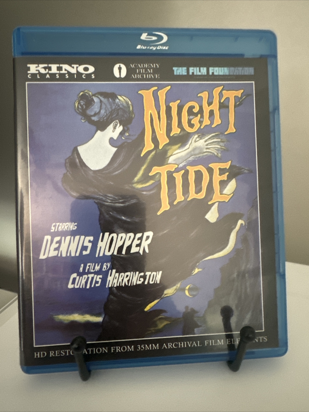 Night Tide (Blu-ray, 1961, Kino Classics) Dennis Hopper, Linda Lawson