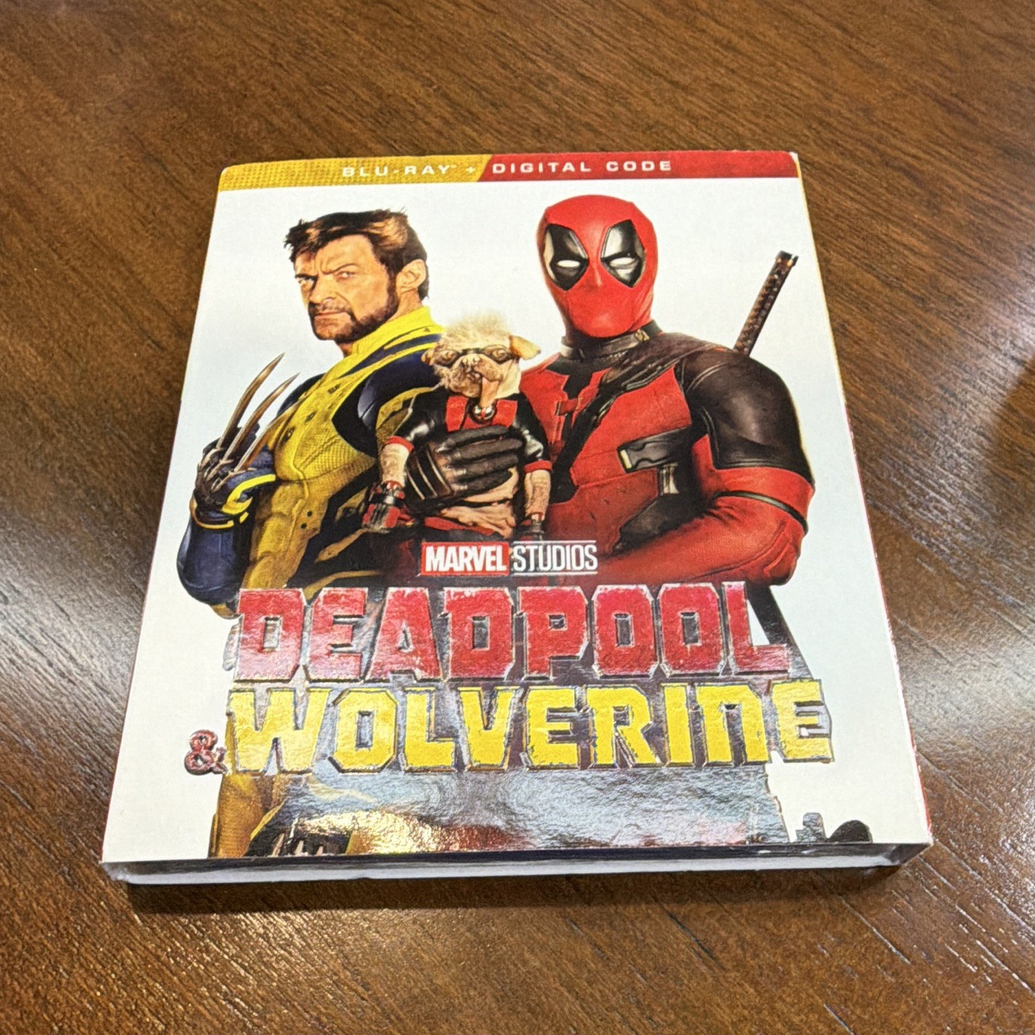 Marvel Studios Deadpool & Wolverine Blu-ray + Digital Copy w/ Slipcover (2024)