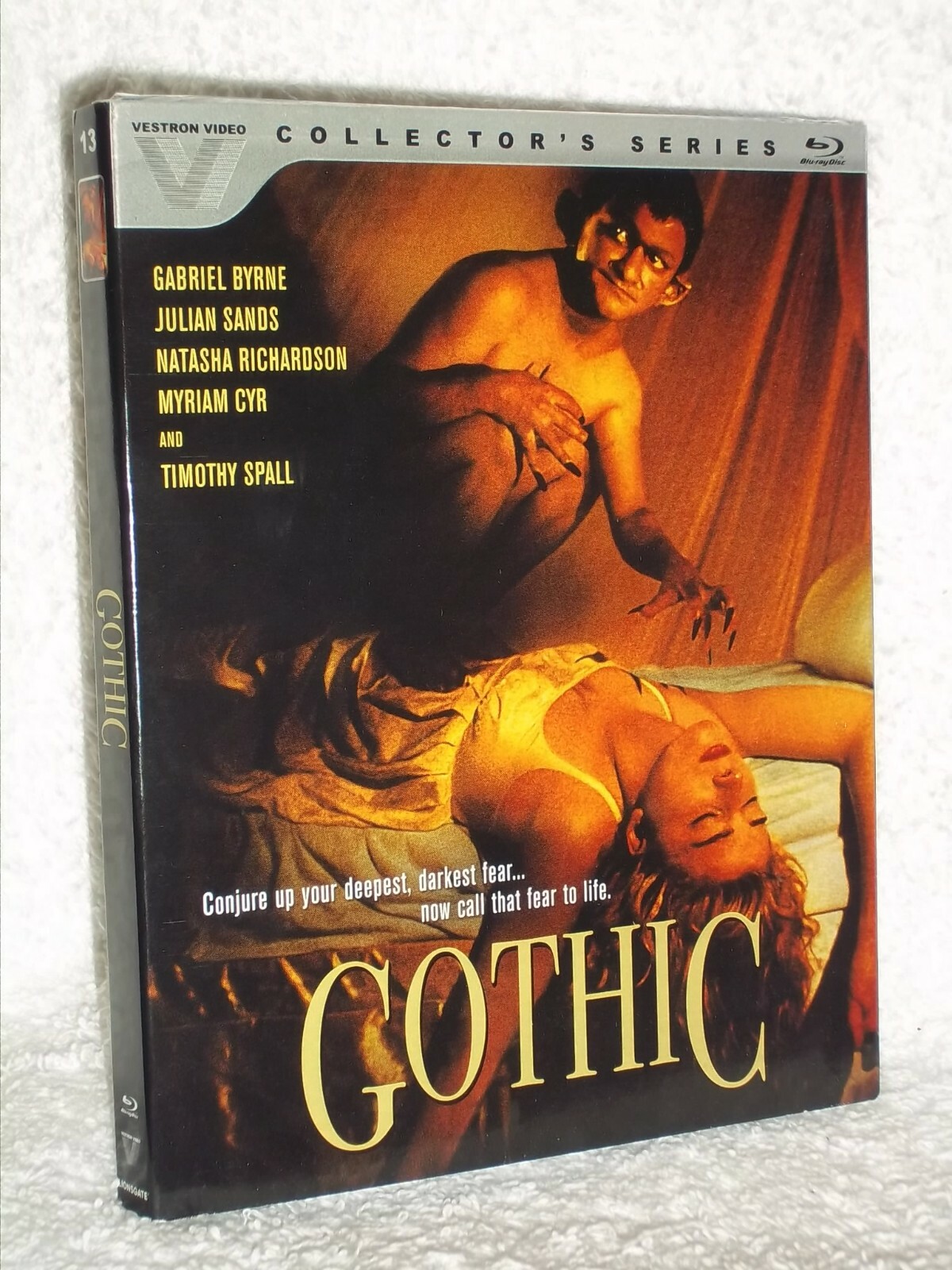 Gothic [COLLECTORS] (Blu-ray, 2018) SLIPCOVER Gabriel Byrne Natasha Richardson