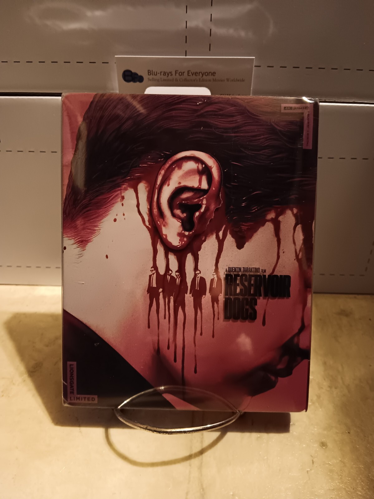 Reservoir Dogs 4K SteelBook Mr Pink Edition Blu-ray [1992] No Dent – ShipNextDay