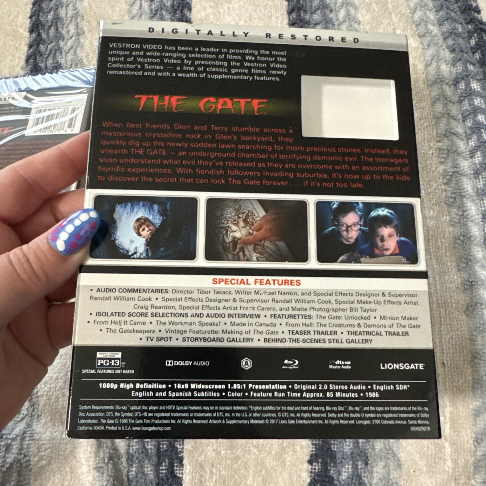 NEW* The Gate W~SLIP! (Vestron Video Collector’s Series) (Blu-ray, 1987) Horror