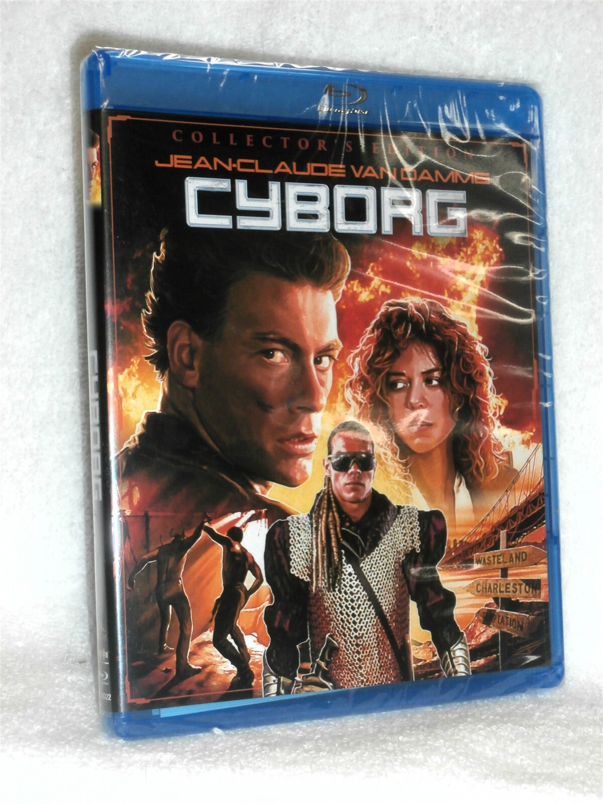 Cyborg (Blu-ray, 2024) Jean-Claude Van Damme sci-fi thriller action flick epic