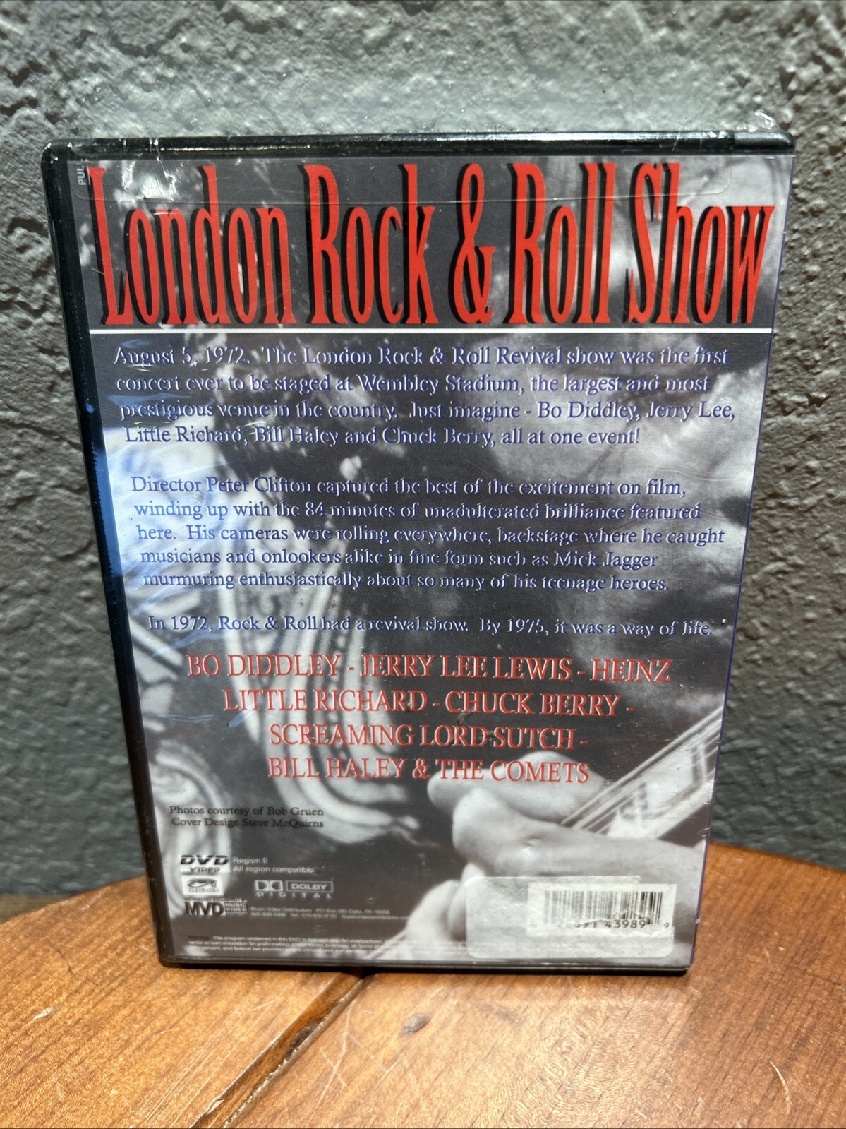 London Rock & Roll Show DVD 2001 Bo Diddley Jerry Lee Lewis Sealed DVD Movie Lot