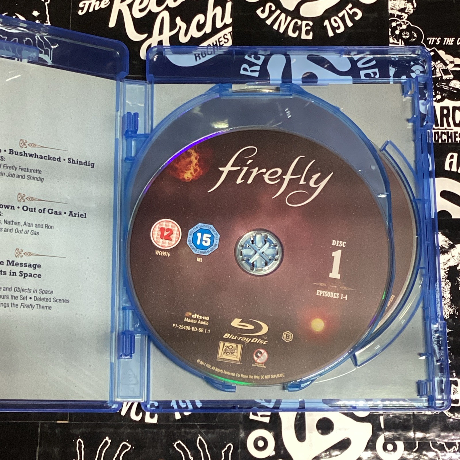 Firefly: The Complete Series [Blu-ray] Sci-Fi TV Show REGION B