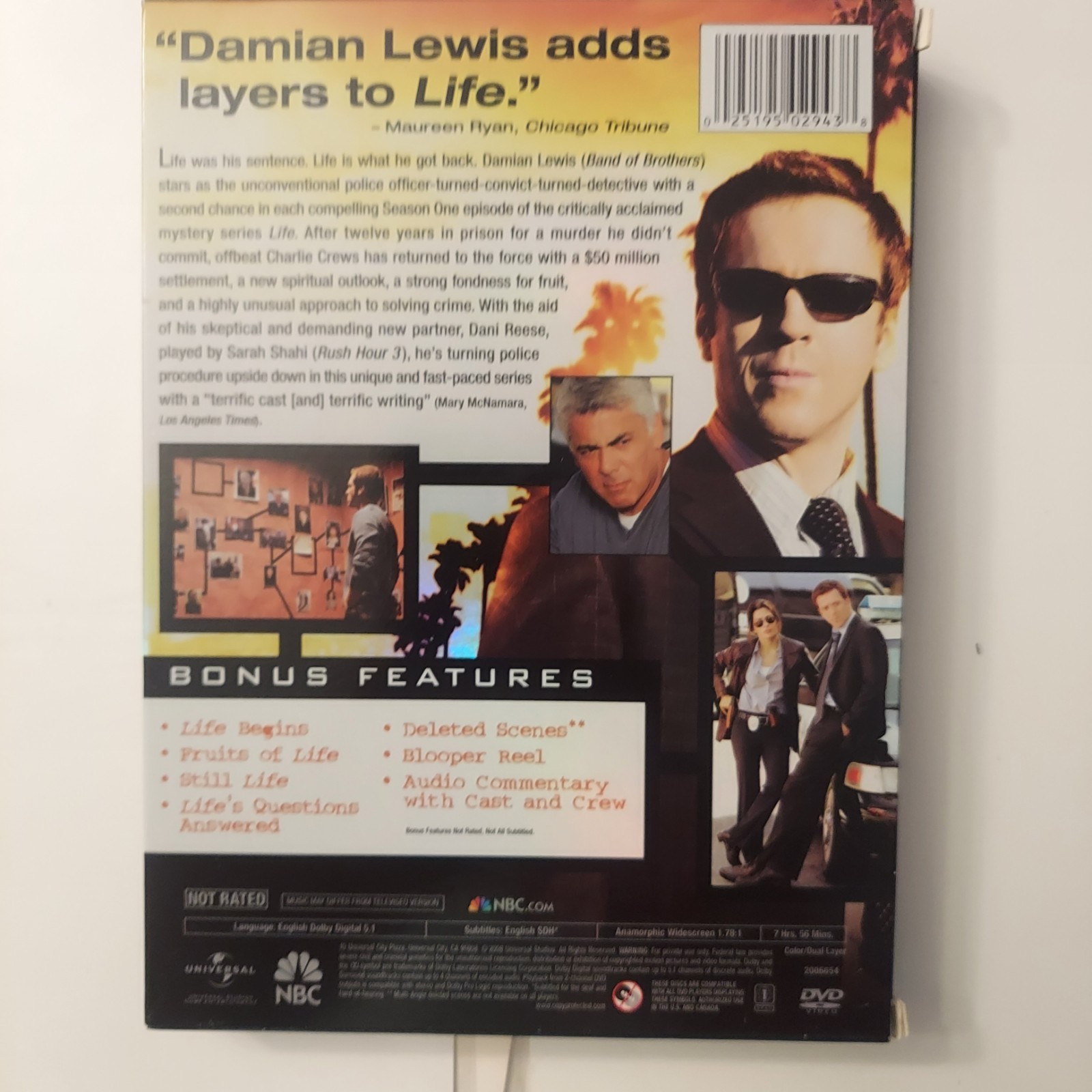 Universal Life: Season One (DVD) Damian Lewis Sarah Shahi Deleted Scenes